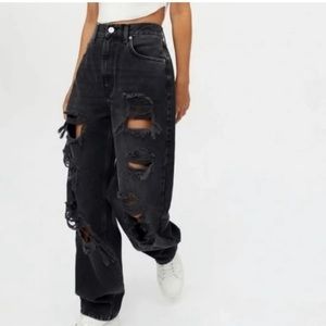 Woman’s Black Jeans
